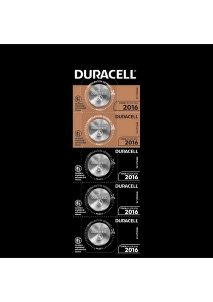 Duracell 2016 Para Pili 5li Kart (4887)