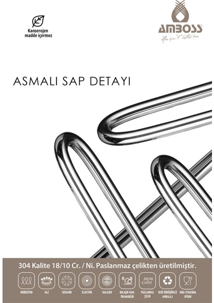 Saphire Cam Kapaklı Paslanmaz Çelik 4 Parça Tava Seti modelleri