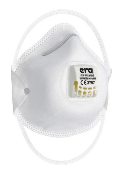 6210 FFP2 V NR D Ventilli Konik Toz Maskesi - 3 Kutu - (45 Adet)