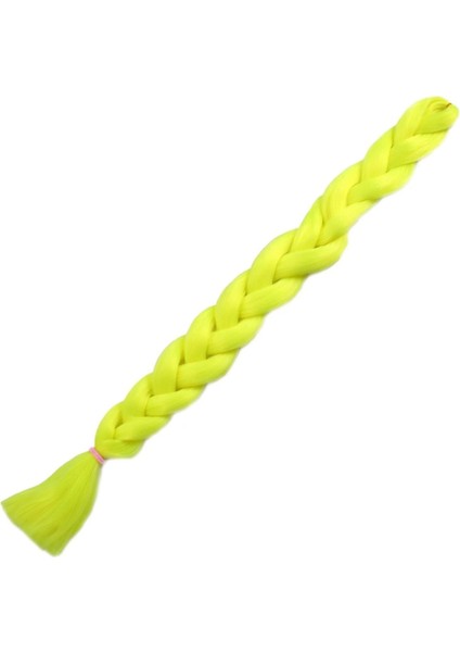 Sentetik Örgülük Saç Esperer 100 gr - Neon Sarı