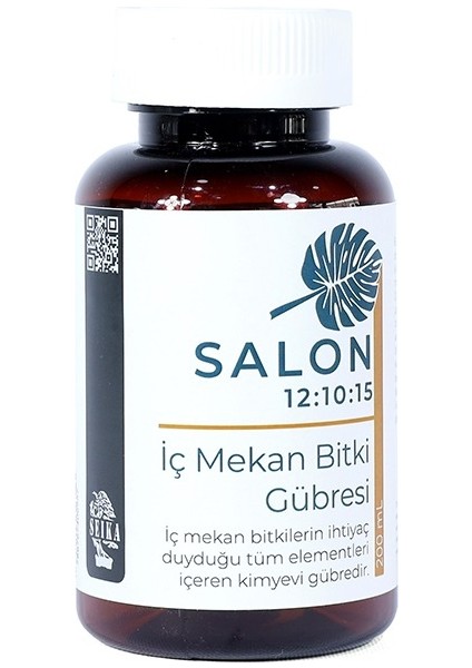 Salon 12:10:15 - Iç Mekan Bitki Gübresi (200 Ml)