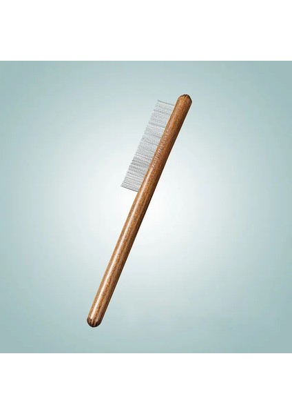 Kedi Tarak Paslanmaz Çelik Evcil Hayvan Saçı Temizleyici Ahşap Saplı Kedi Tarak Saç Bakımı Masaj Köpek Fırçası Temizlik Aracı Evcil Hayvan Malzemeleri Renk: Uzun Kısa Tarak (Yurt Dışından)