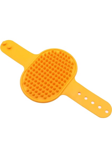 Köpek Banyosu Fırçası Evcil Hayvan Bakımı Tüy Dökme Sakinleştirici Masaj Kauçuk Fırçalar Curry Tarak Ayarlanabilir Halka Saplı Evcil Hayvan Köpekleri Kedileri Için pembe (Yurt Dışından)