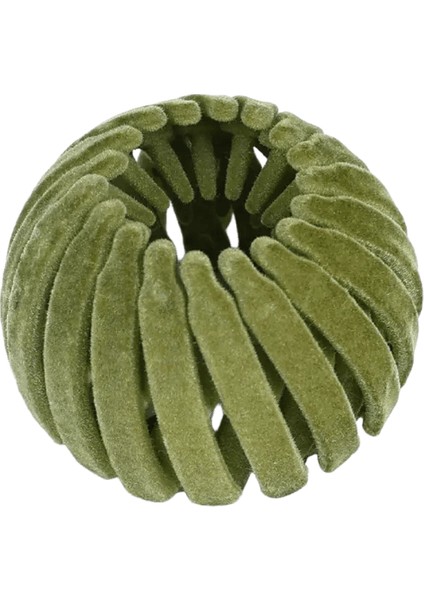 Kadınlar Bun Saç Pençesi Kadife Kuş Yuvası Genişleyen Saç Aksesuarları Horsetail Toka Saç Klipleri Kadın At Kuyruğu Yeni Mapa Saçkartı: Yeşil (Yurt Dışından)