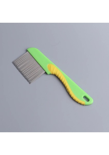 Evcil Köpek Kedi Bit Tarayıcı Tarak Paslanmaz Çelik Uzun Ve Kısa Iğne Köpek Bakım Tarakası Solucan Yumurtası Düğüm Bakımı Rendesi Pires Tarakları Renk:Yeşil Uzun Iğne (Yurt Dışından)