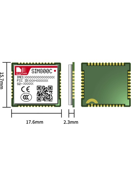 SIM800C Gsm / Gprs Modülü