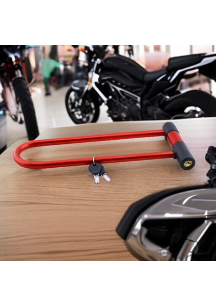 Direksiyon Kilit Motosiklet Bisiklet Kilidi Motorsiklet Halat Zincir Çelik Hırsız Güvenlik 31 Cm fiyatları