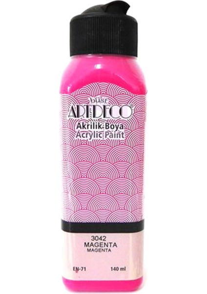 Artdeco Akrilik Boya 140 ml Magenta