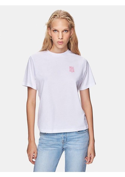 LTB Kadın Regular Beyaz T-shırt fiyatları