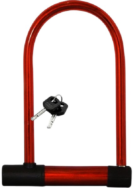 Bisiklet Motosiklet Direksiyon U Kilidi Halat Zincir Çap 18 Mm Çelik Hırsız Güvenlik 29 Cm fırsatları