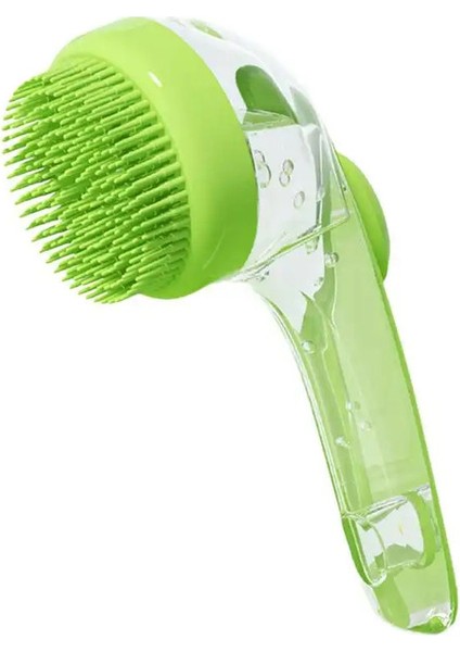 Köpek Banyosu Fırça Evcil Hayvan Şampuan Fırçası Sabun Dağıtıcısı, Kediler Için Uzun Saplı Yumuşak Silikon Banyo Fırçası Rabbitscolor: Yeşil (Yurt Dışından)