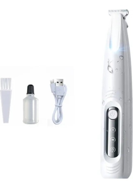 LED Işık ile Pets Köpek Pençesi Düzeltici Akıllı Ekranlı Kedi Köpek Tımarlama Clippers Pet Malzemeleri F6 -Water Geçirmez (Yurt Dışından)