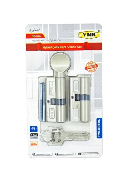 Ymk Hybrid Çelik Kapı Silindir Seti