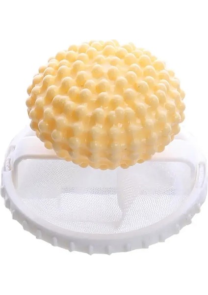 Evcil Saç Temizleyici Yeniden Kullanılabilir Top Yün Toplayıcı Kedi Saçı Temizleyici Evcil Tüy Yakalayıcı Temizlik Araçları Çamaşır Yı Makinesi Filtre Torbası Renk:sarı (Yurt Dışından)