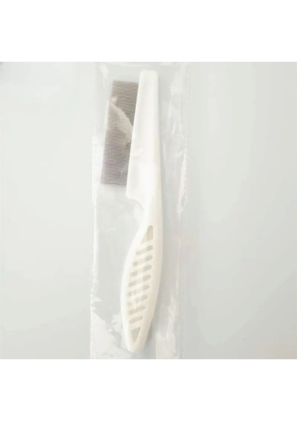 Kedi Beyaz Tarak, Köpek Pire ve Bit Tarağı, Epilasyon Tarağı, Çelik Iğne Tarağı, Şifreli Temizlik Evcil Hayvan Malzemeleri (Yurt Dışından)