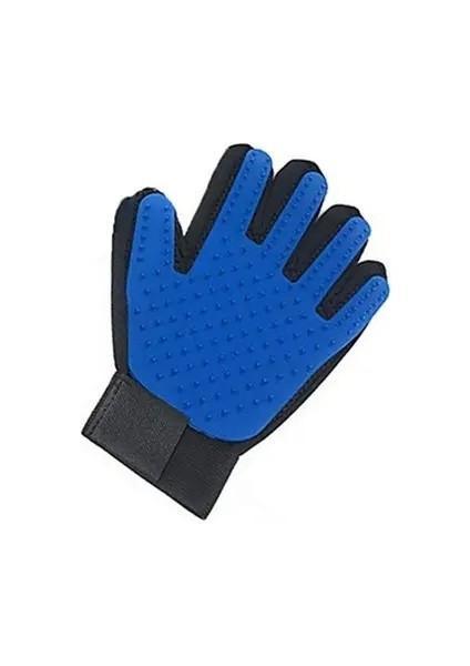 Köpek Evcil Hayvan Bakımı Eldiveni Silikon Kedi Fırçası Tarak Tüy Dökme Eldivenleri Köpek Banyo Temizleme Malzemeleri Hayvan Tarakları Prostormer Renk:left Blue (Yurt Dışından)