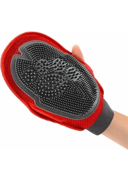 Yumuşak Mitt Cat Köpek Torpisi Fırçası Deshedding Ming Aracı Uzun Kısa Saç Evcil Hayvanlar Için Masaj Aracı Dökülmeyi ve Mattingcolor'u Ortadan Kaldırır: 01/boyut: M (Yurt Dışından)