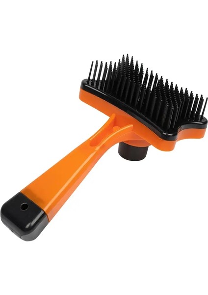 Köpek Fırçası Kedi Bakım Fırçası Kendiliğinden Temizlenen Statik Olmayan Masaj Tarak Sabit Daha Kalın Kıllar Evcil Hayvan Malzemeleri Dökülen Tüyü Temizlemek Için turuncu (Yurt Dışından)