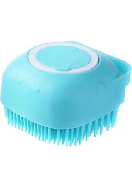 Pet Banyo Fırçası Masaj Track Güzellik Scrub Yumuşak Silikon Fırça Pet Koruma Cilt Duş Temizleme Güzellik Araçları Köpek Accessoriescolor: Pembe (Yurt Dışından)