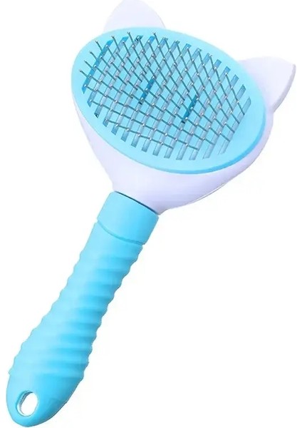 Pet Comb Kedi Temizleme Malzemeleri Yüksek Kalite Kendiliğinden Temizlenen Fırça Profesyonel Tüy Bakım Fırçası Köpekler, Kediler Evcil lar Eldiven Köpek Banyosu Renk:core-Mavi (Yurt Dışından)