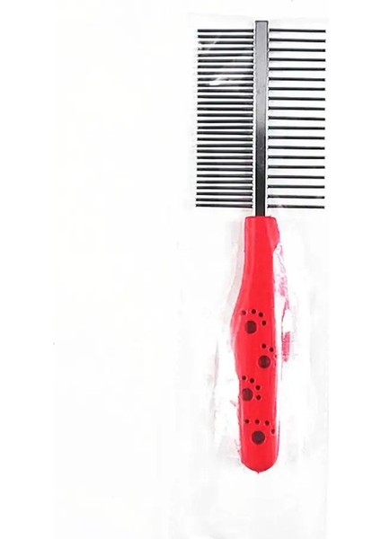 Iki Taraflı Köpek Tomberi Paslanmaz Çelik Yüksek Kaliteli Evcil Hayvan, Kedi Dogcolor Için Dalı Pire Tomberi: Kırmızı (Yurt Dışından)