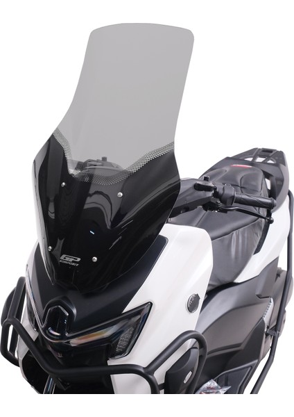 Yamaha Nmax 125 / 155 2025 Uyumlu Ön Tur Camı Füme 72 cm modelleri