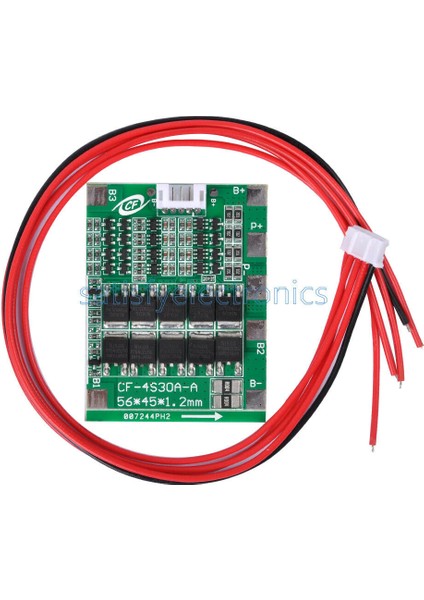 4s 30A 14.8V Bms Koruma Kartı