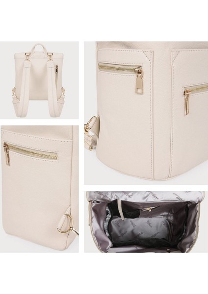 Soho Vegan Deri Anne Bebek Bakım Çantası, Bebek Sırt Çantası, Biberon Çantası ve Ped ile indirimleri