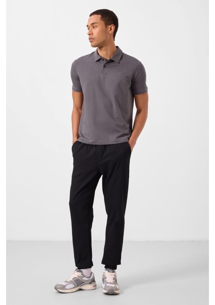 Siyah Standart Fit Dokuma Hafif Esnek Chino Erkek Pantolon - 82176 fiyatları