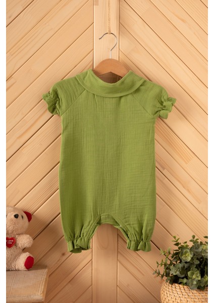 Bebek, Çocuk, Fırfırlı, Tulum, Müslin Kumaş, % 100 Pamuk, Organik Kumaş fiyatları