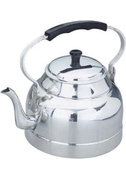 4,5 Litre Üstten Kulplu Saplu Alüminyum Çaydanlık, Kamp Çaydanlığı, Piknik Çaydanlığı, Tek Çaydanlı