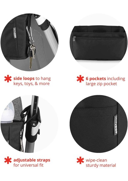 Grab&go Ultra Araba Düzenleyici - Siyah fiyatları