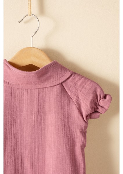 Bebek, Çocuk, Fırfırlı, Tulum, Müslin Kumaş, % 100 Pamuk, Organik Kumaş fırsatları