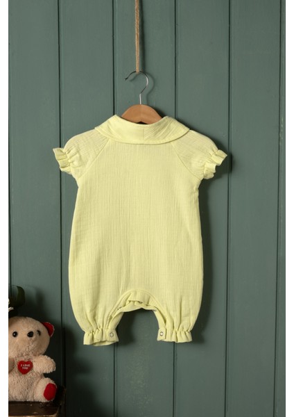 Bebek, Çocuk, Fırfırlı, Tulum, Müslin Kumaş, % 100 Pamuk, Organik Kumaş fiyatları