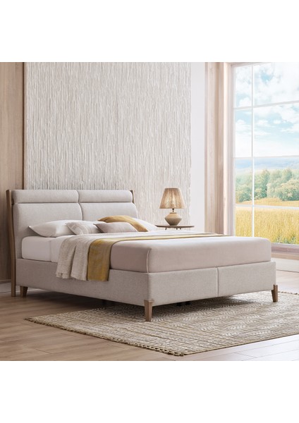 Ergonomic Air Baza,başlık 2'li Set - Krem