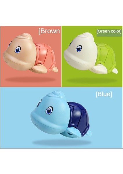 Yeşil Şapka Stili Yok Bebek Banyo Oyuncakları Su Zinciri Saat Mekanik Sevimli Karikatür Hayvan Kaplumbağalar Bebek Banyo ve Yıkama ile Su Bebek Oyuncakları (Yurt Dışından) fırsatları