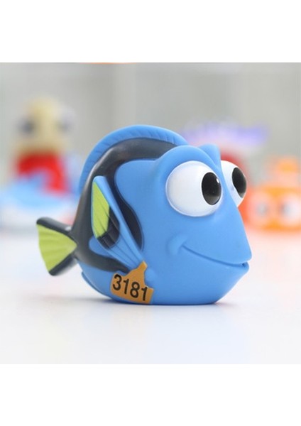 No.6 Tarzı Bebek Banyo Oyuncakları Nemo Dory Yüzen Sprey Sıkma Oyuncaklar Yumuşak Kauçuk Banyo Oynama Hayvanlar Çocuklar Banyo Palyaço Balığı Oyuncak (Yurt Dışından)
