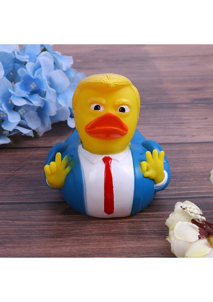 Sarı Stil Yeni Karikatür Trump Ördek Banyo Duş Su Yüzen Abd Başkanı Kauçuk Ördek Bebek Oyuncak Su Oyuncak Duş Ördek Çocuk Banyo Yüzen Oyuncak (Yurt Dışından) fiyatları