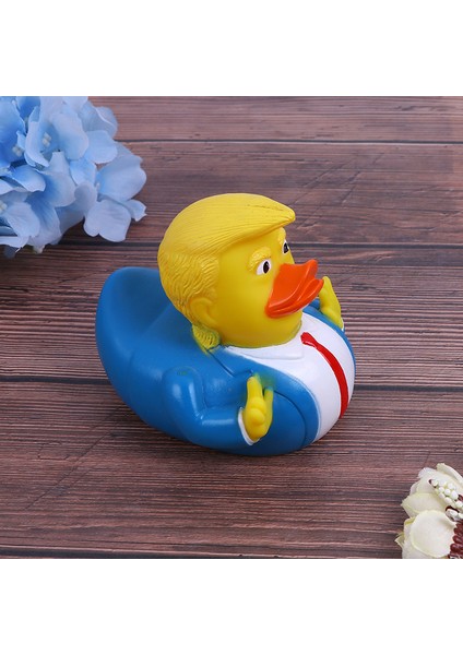 Sarı Stil Yeni Karikatür Trump Ördek Banyo Duş Su Yüzen Abd Başkanı Kauçuk Ördek Bebek Oyuncak Su Oyuncak Duş Ördek Çocuk Banyo Yüzen Oyuncak (Yurt Dışından) fırsatları