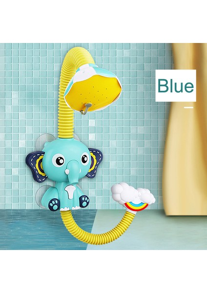 BT0030BU Kutu Stili Yok Bebek Banyo Oyuncakları Elektrikli Ördek Emici Banyo Oyuncakları Sprey Su Oyuncakları Bebek Duş Havuz Banyo Oyuncakları Spreyli Bebek Oyuncak (Yurt Dışından)