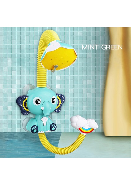 Bordo Tarzı Çocuklar Için Elektrikli Spreyli Su Yüzen Dönen Kurbağa Sprinkler Duş Oyunu Eğlenceli Banyo Bebek Oyuncakları (Yurt Dışından)