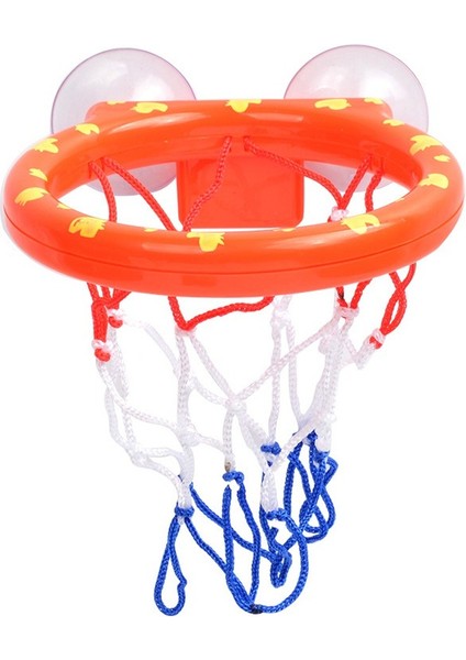 Turuncu Tarzı Küçük Çocuk Banyo Oyuncakları Bebek Kız Erkek Için Basket Atma Banyo Oyun Seti 3 Mini Plastik Basketbol ile Eğlenceli Duş (Yurt Dışından)