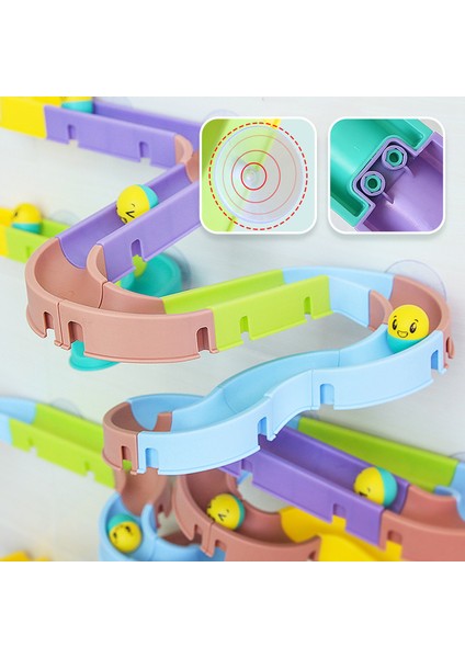 60PCS Style Bebek Banyo Oyuncakları Kendin Yap Bloklar Kaydırma Yarışı Montaj Dönme Diski Banyo Duş Çocuklar Izle Oyunları Su Oyun Seti (Yurt Dışından) fiyatları