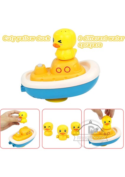 BT0089BU Kutu Stili Yok Bebek Banyo Oyuncakları Elektrikli Ördek Emici Banyo Oyuncakları Sprey Su Oyuncakları Bebek Duş Havuz Banyo Oyuncakları Spreyli Bebek Oyuncak (Yurt Dışından) indirimleri