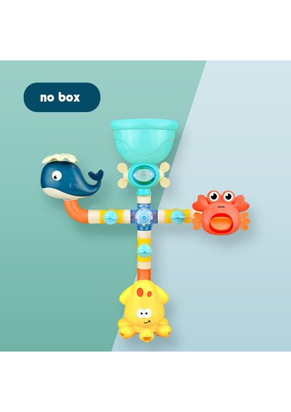 Siyah Stil Bebek Banyo Oyuncakları Emniyetli Su Oyunu Zürafa Yengeç Model Musluk Duş Su Püskürtme Oyuncak Banyo Banyo Su Oyuncak Seti Hediyeler (Yurt Dışından)