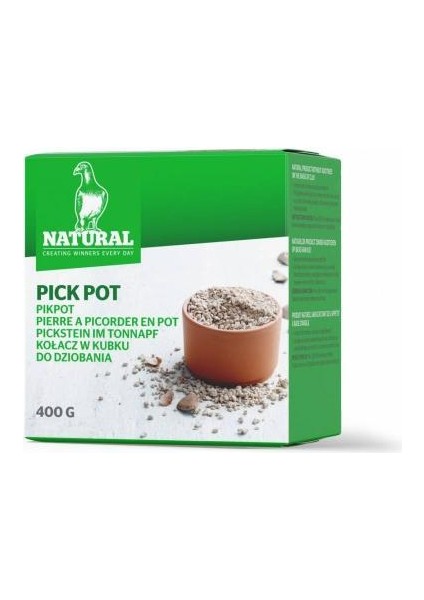 Pick Pot Doğal Mineral Tası 400 G