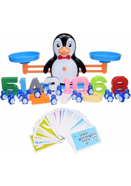 Kahverengi Maymun Stili Montessori Matematik Oyuncak Dijital Maymun Denge Terazisi Eğitici Matematik Penguen Dengesi Sayı Tahtası Oyunu Çocuklar Için Öğretici Oyuncaklar (Yurt Dışından)