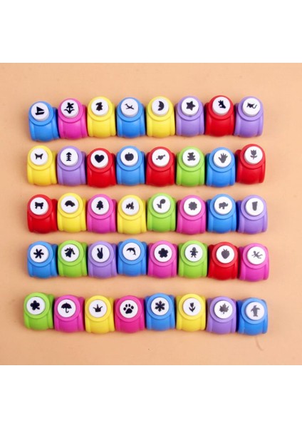 Tek Stil Dro Yeni Çocuk Mini Baskı Kağıdı El Şekillendirici Defter Etiket Kartları Dıy Delme Kesici Aracı 16 Stil (Yurt Dışından) modelleri