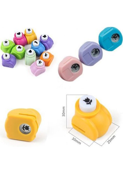 Tek Stil Dro Yeni Çocuk Mini Baskı Kağıdı El Şekillendirici Defter Etiket Kartları Dıy Delme Kesici Aracı 16 Stil (Yurt Dışından) fırsatları