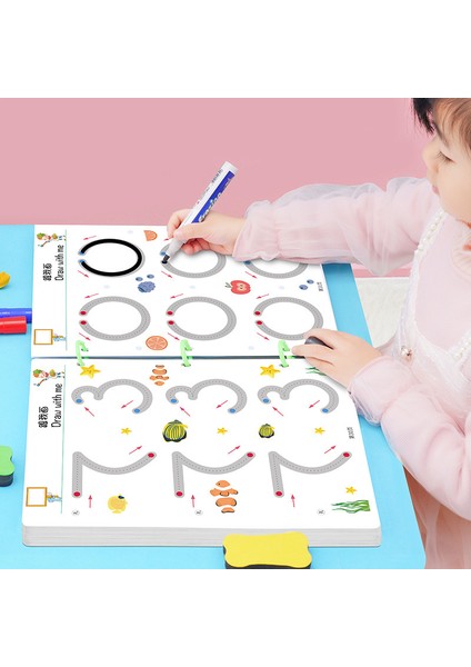 Stil 2 Stil Çocuklar Için Montessori Oyuncakları Eğitici Matematik Oyuncakları Çizim Tableti Kalem Kontrolü El Eğitimi Erkek Kız Şekil Matematik Eşleştirme Oyun Kitabı (Yurt Dışından) fiyatları